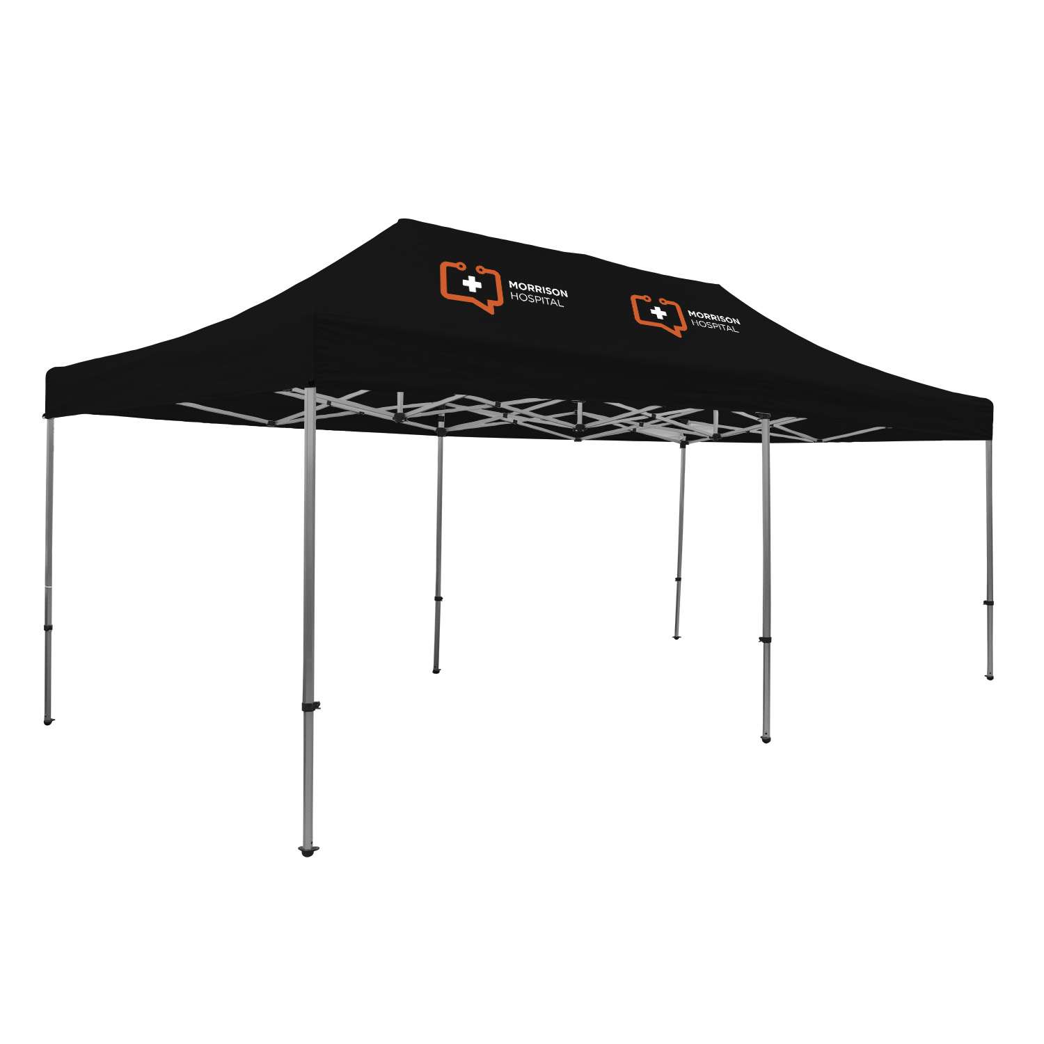 20' Premium Tent Kit (Imprinted, 2 Locations)
