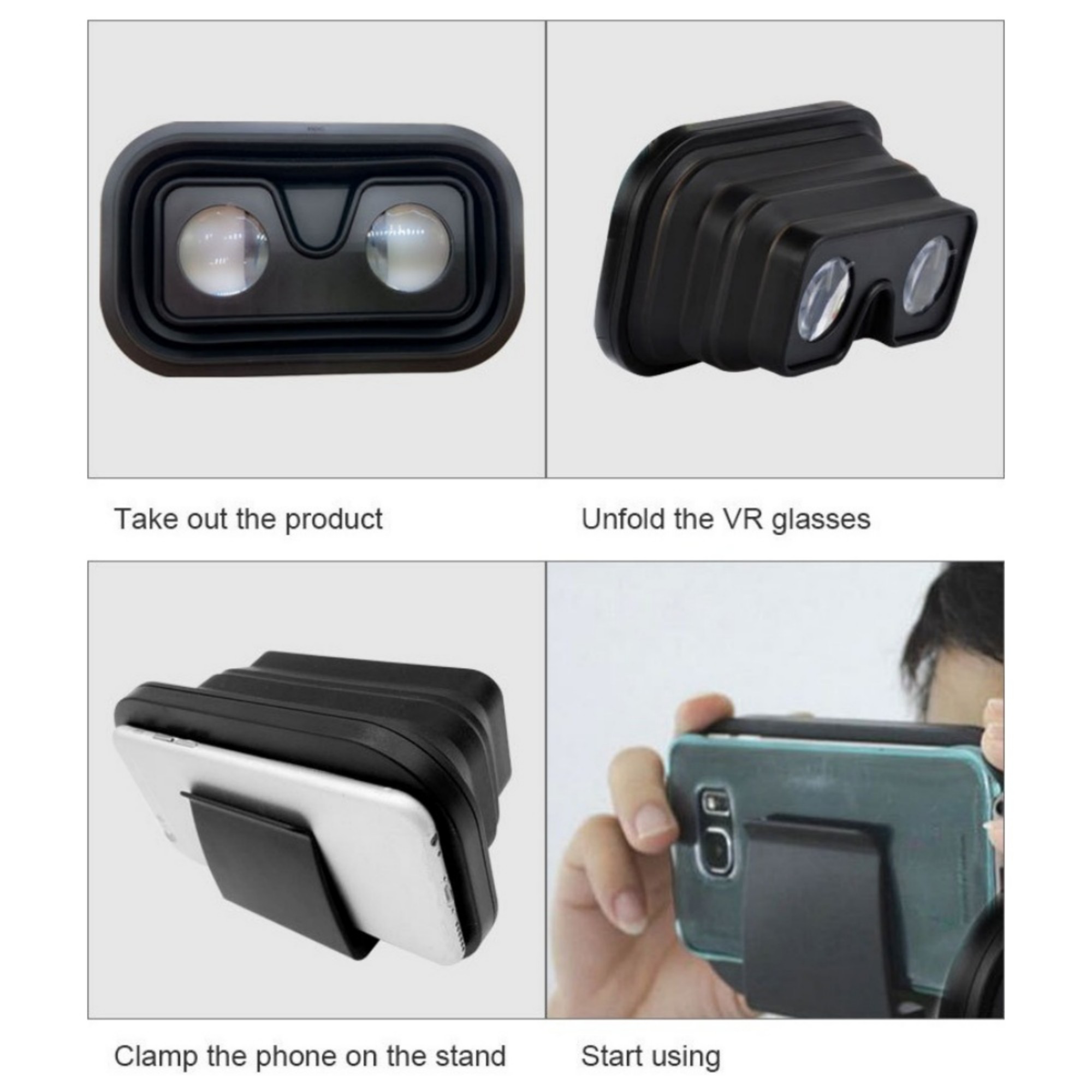 Portable Foldable VR Glasses 6
