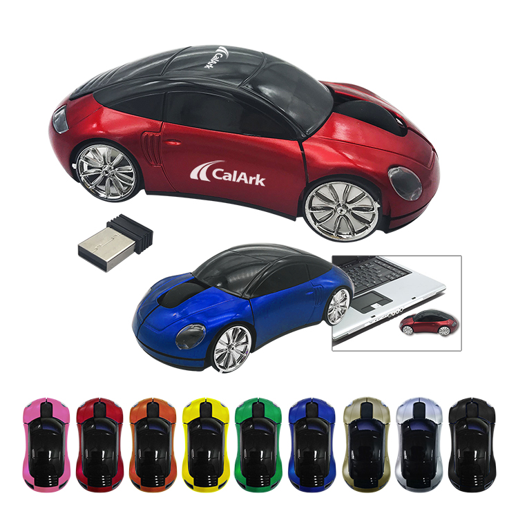 1400 DPI 2.4 GHZ Wireless Car Optical USB Mouse /Mice 13