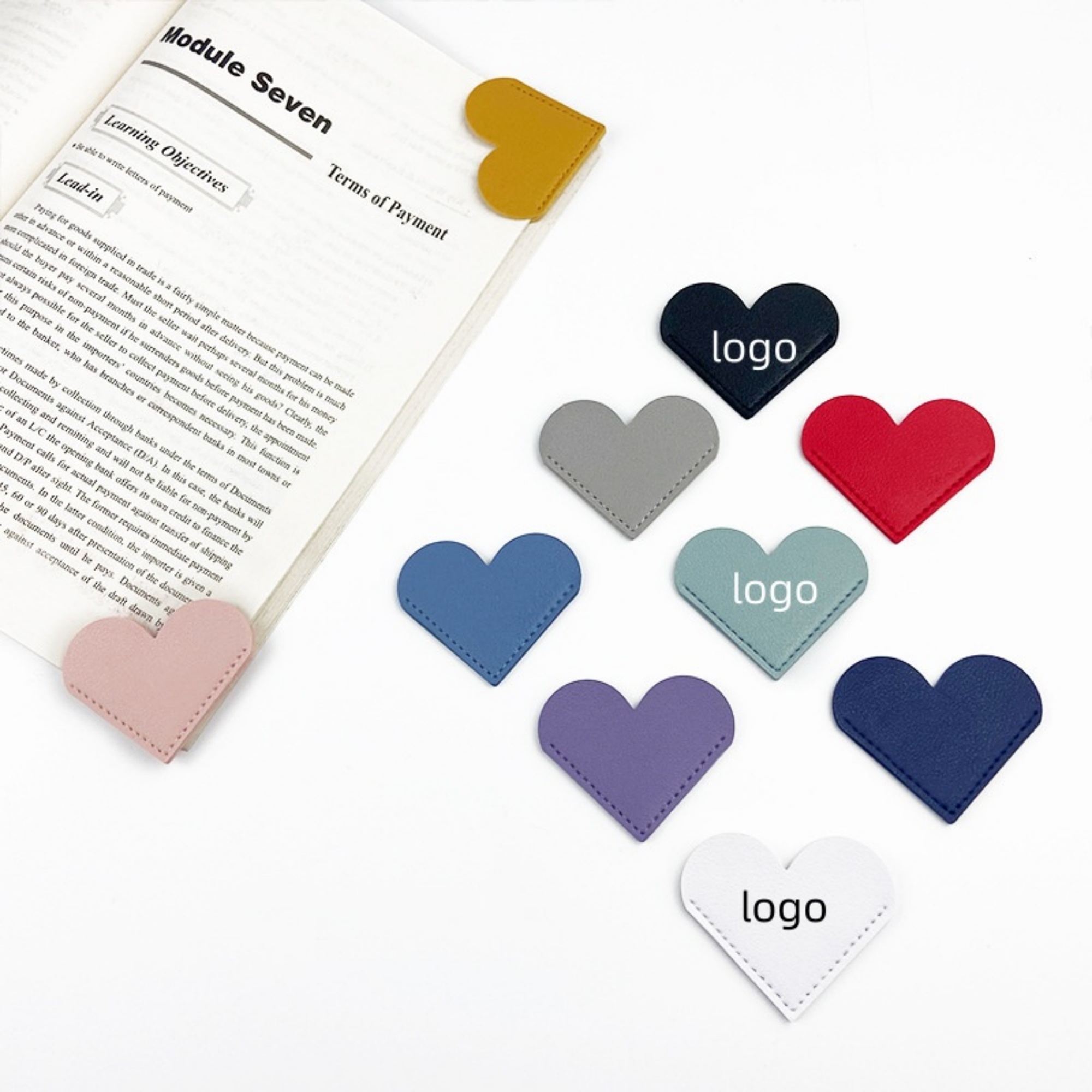 PU Heart Bookmark 2