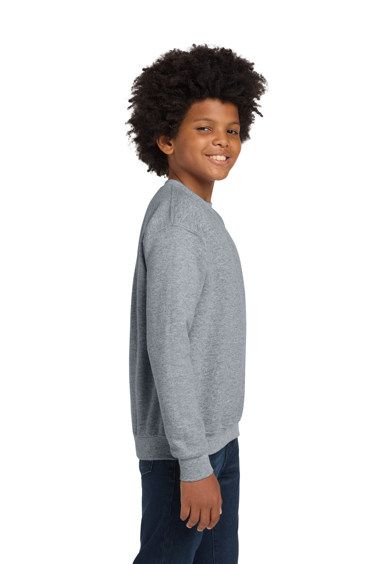 Gildan Youth Heavy Blend Crewneck Sweatshirt. 18000B 14