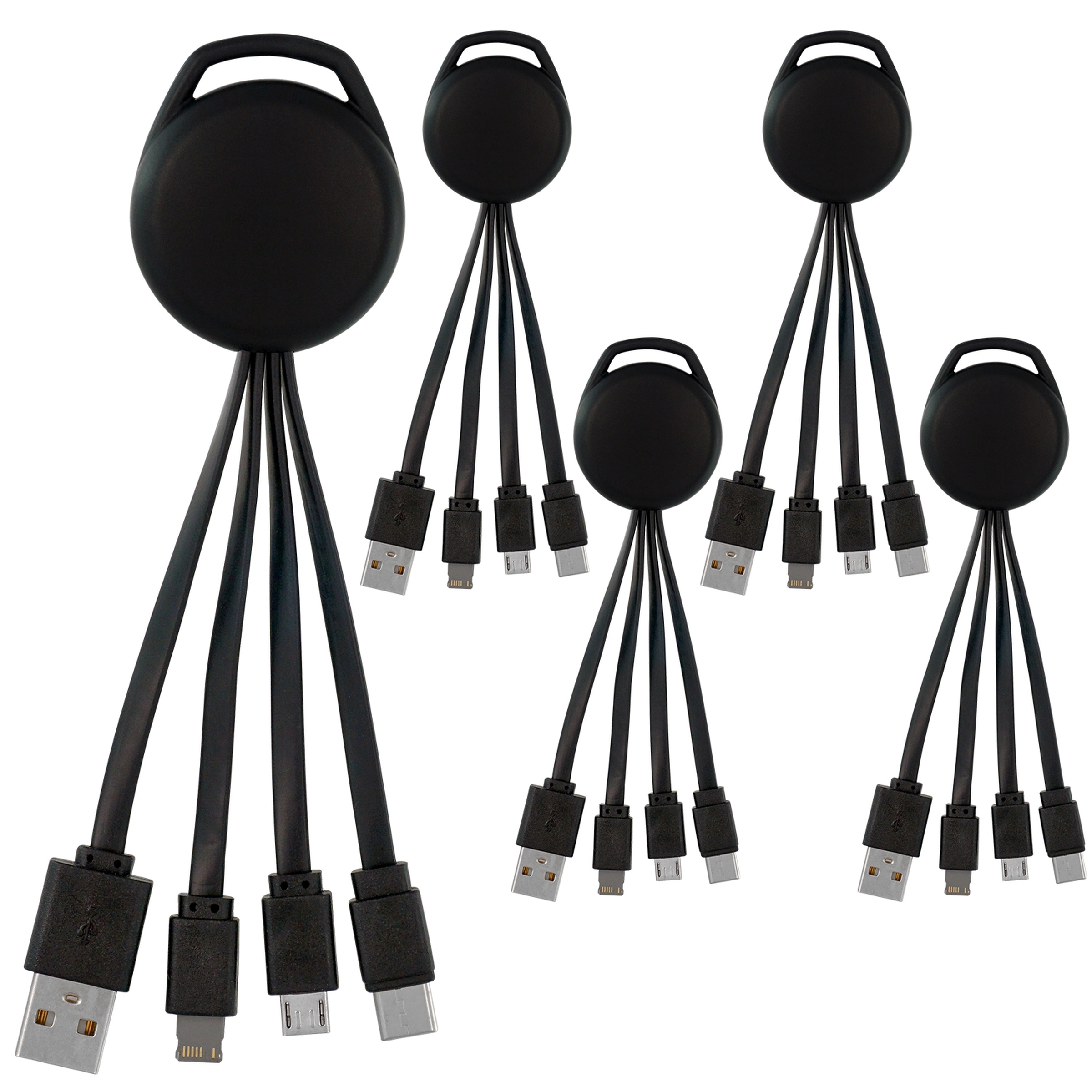 COLOR LIGHT UP VIVID 3-IN-1 CHARGING CABLE 9