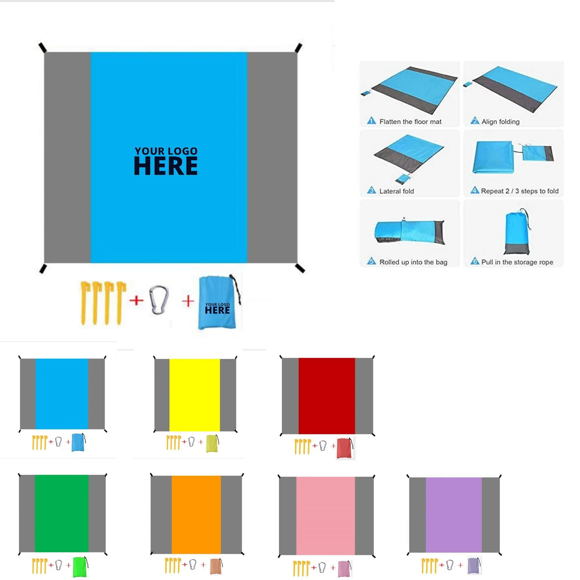 Sandfree Beach Mat Picnic Blanket