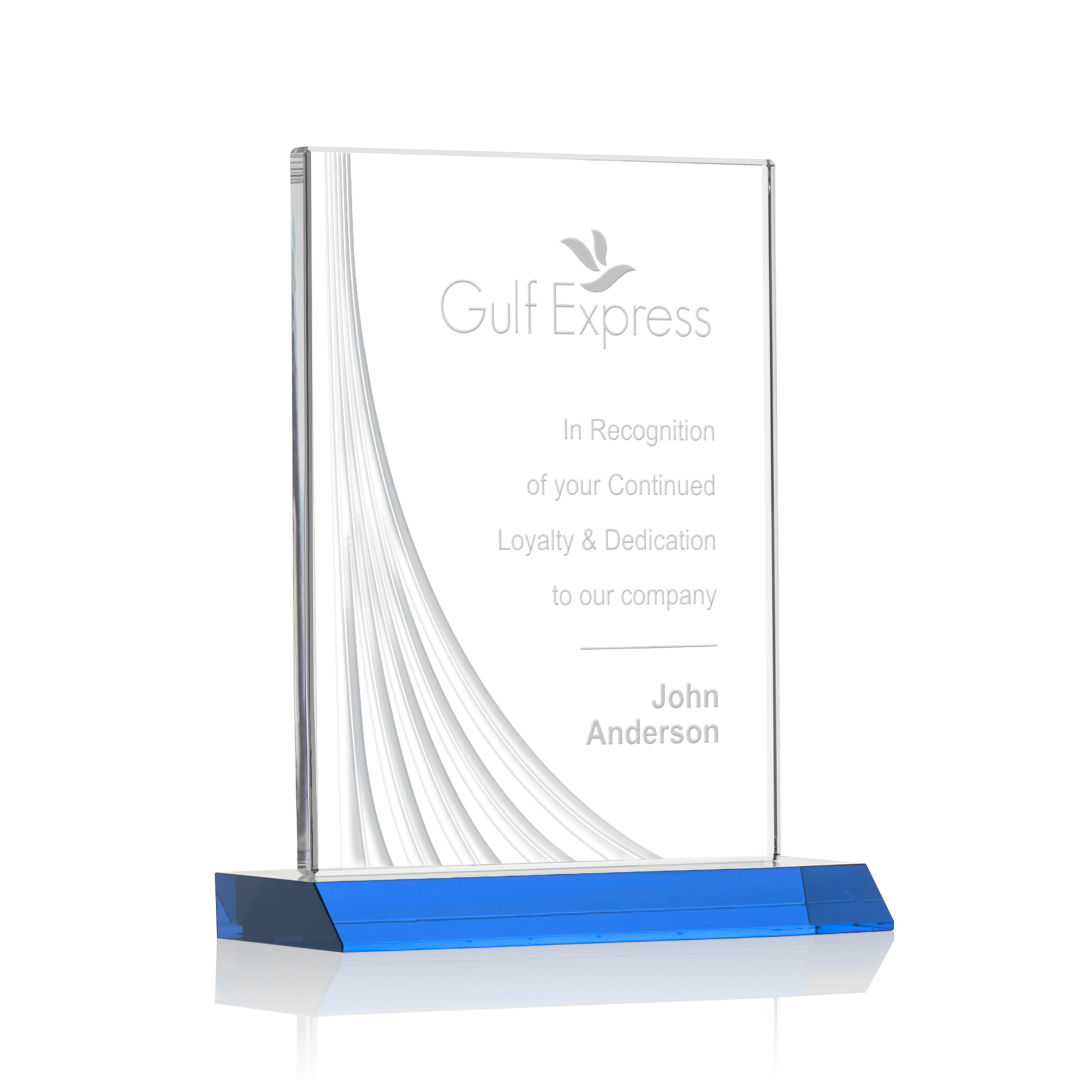 Leighton Liquid Crystal™ Award - Sky Blue 2