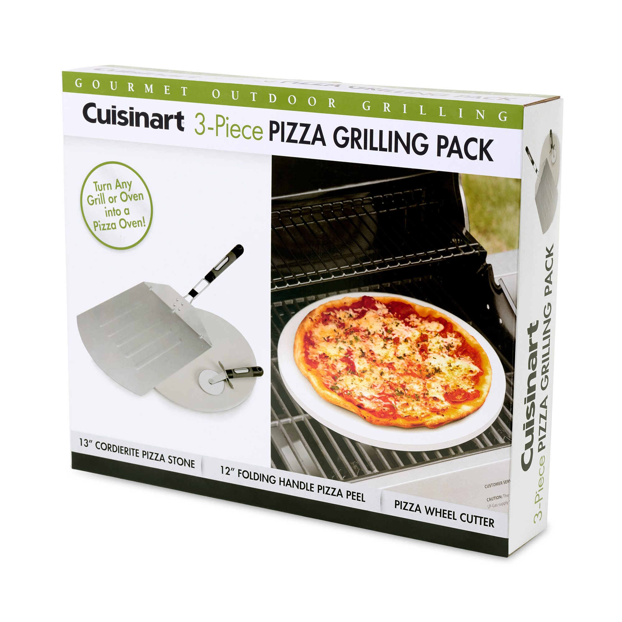 Cuisinart Outdoors® 3 Piece Pizza Grill Set 3