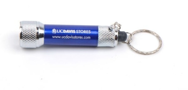 Aluminum 5 LED Flashlight Key Chain 2