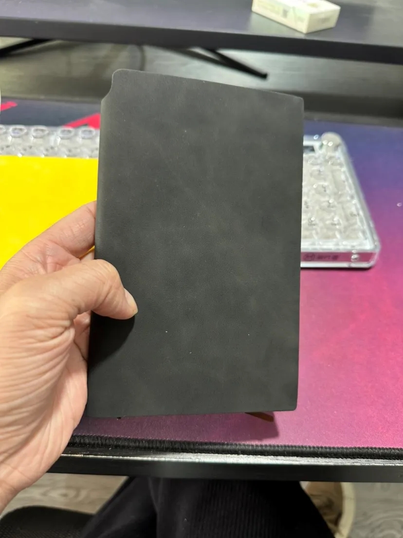 2026 A5 Business PU Faux Leather Notebook with Pen 1