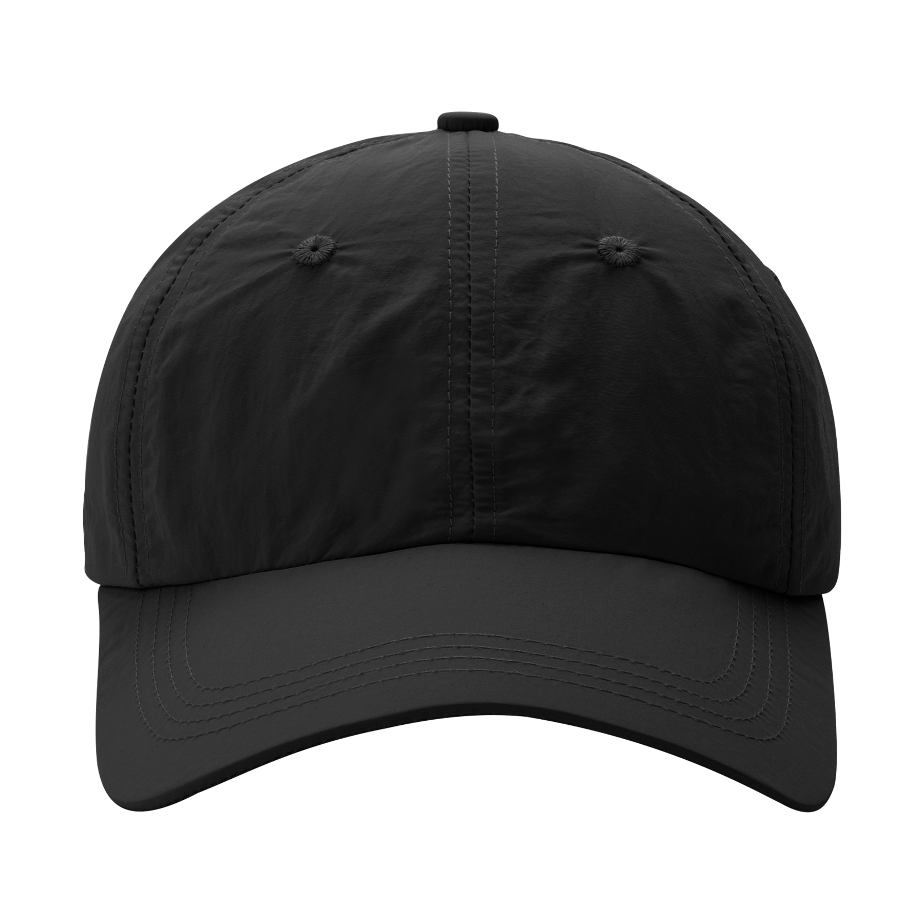 Six-Panel Polyester Quick-Drying Embroidery Baseball Caps With Metal Closure 4