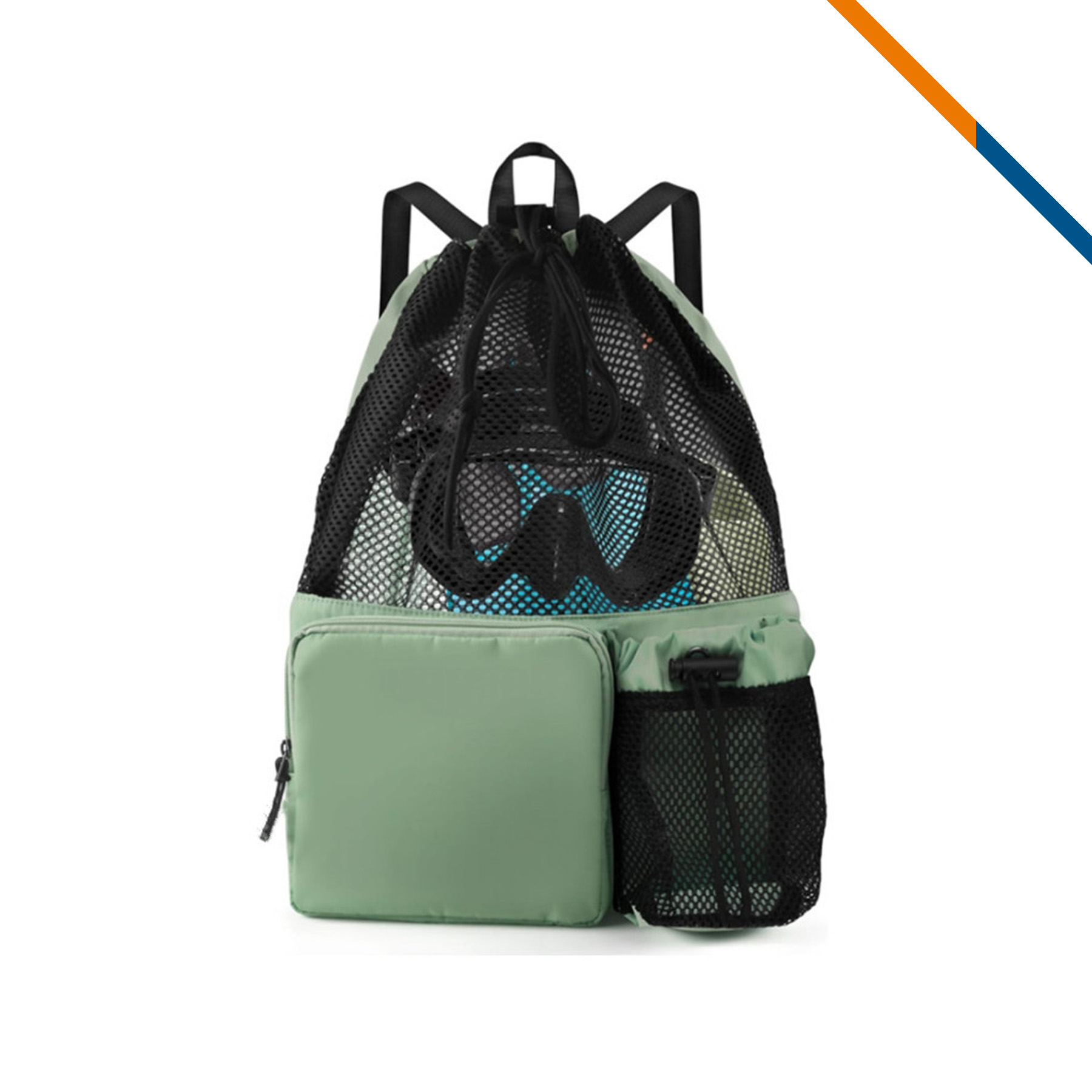 Kiora Multifunctional Drawstring Backpack 10