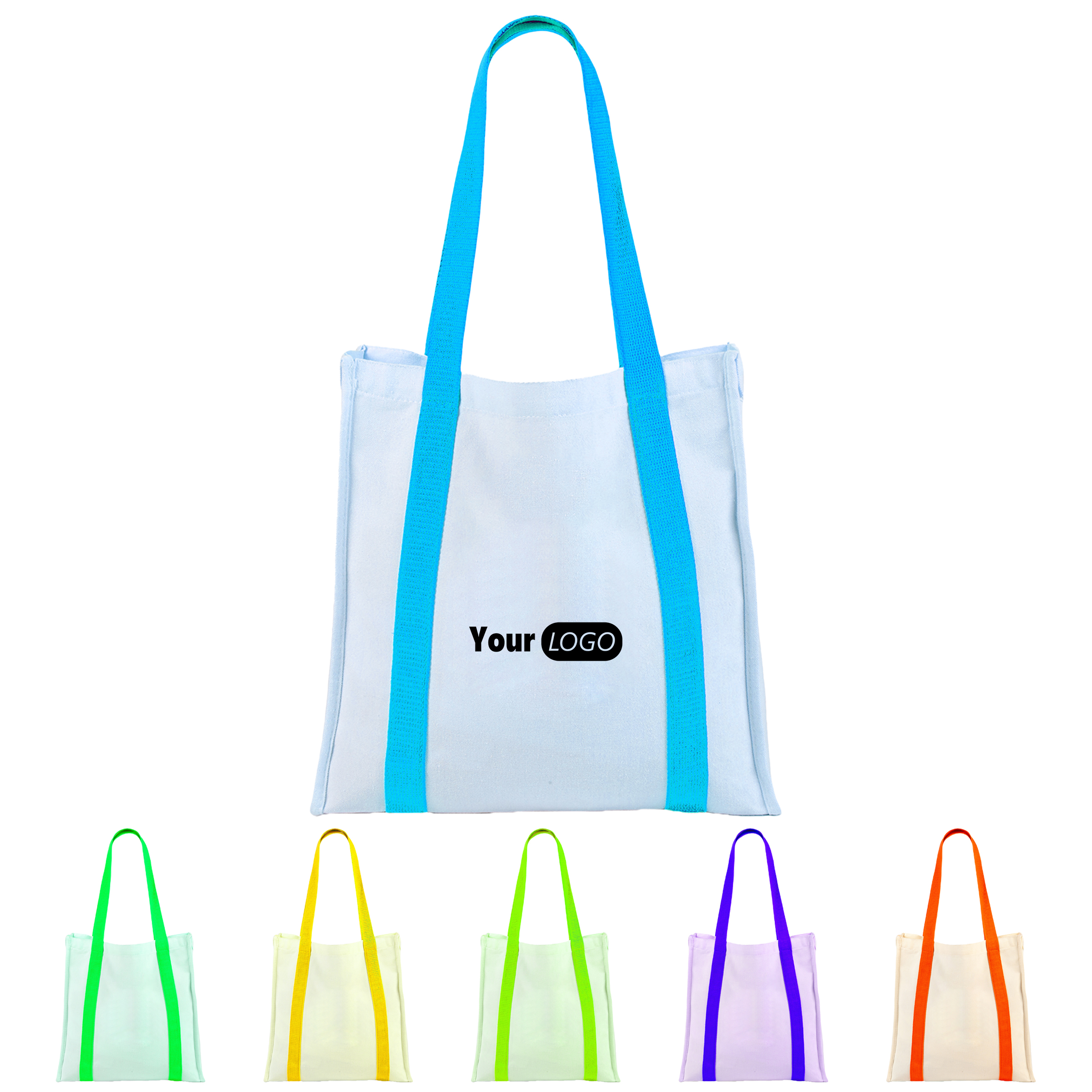 Canvas Stylish Reusable Bag With Logo 1