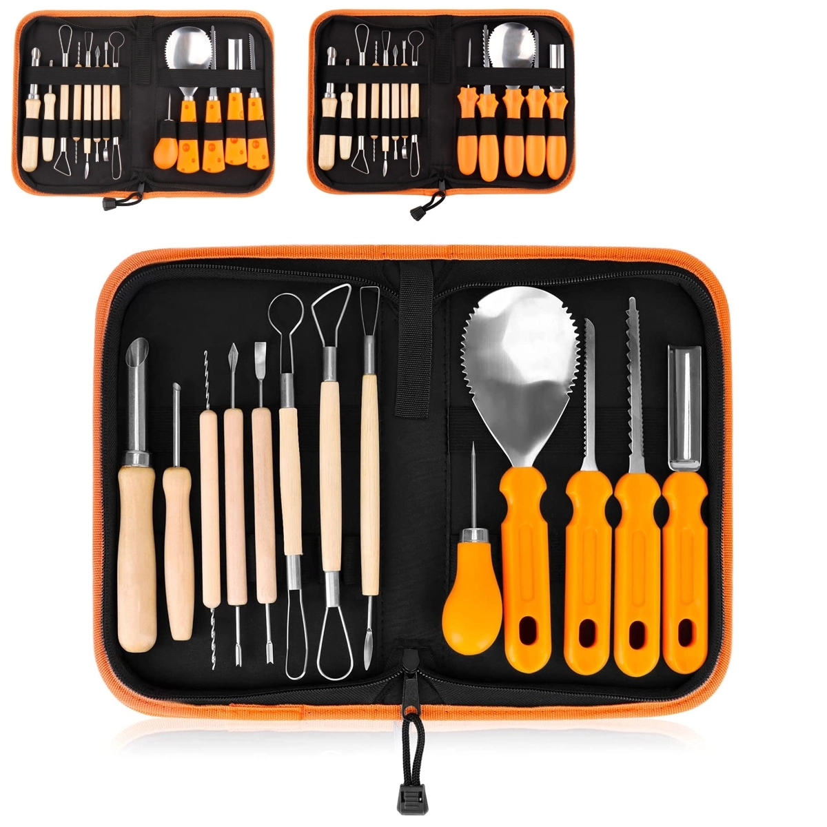 13 Pieces Pumpkin Carving Supplies Tools Set 2