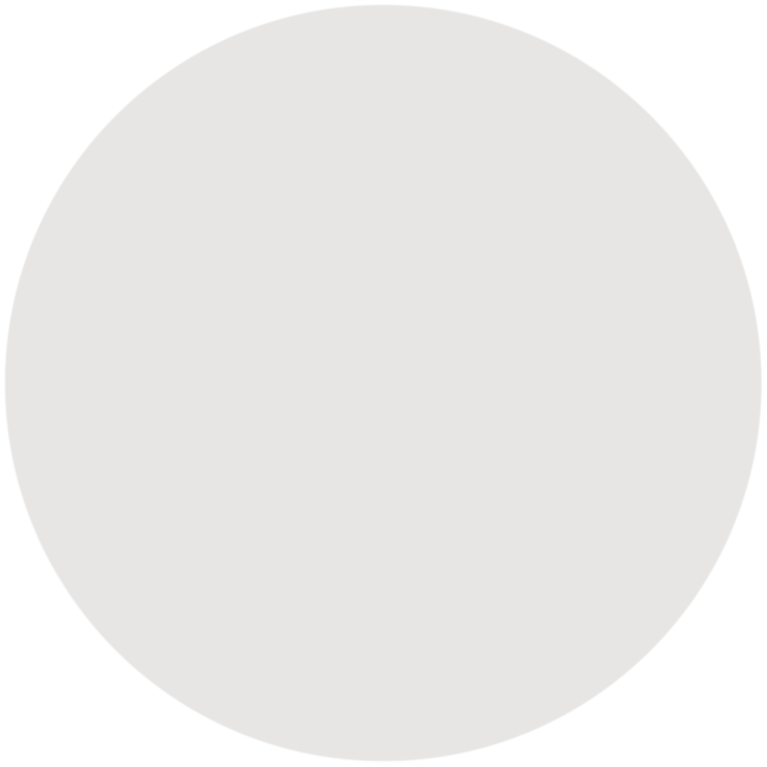 8" Rd X 1/8" Hard Mouse Pad 1