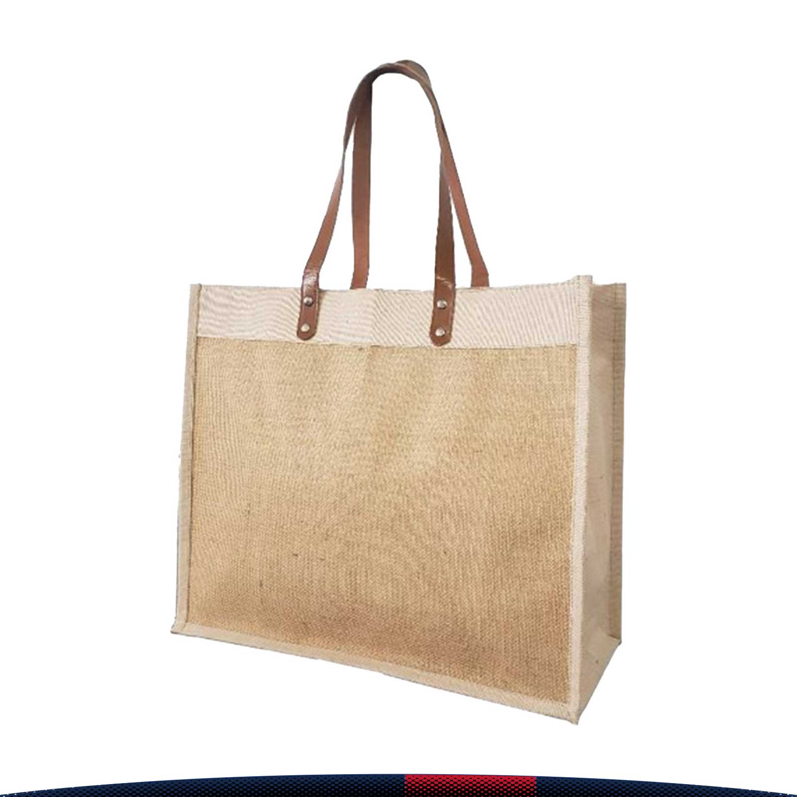 Decpa Laminated Jute Tote Bag, custom tote bag with logo imprint 4