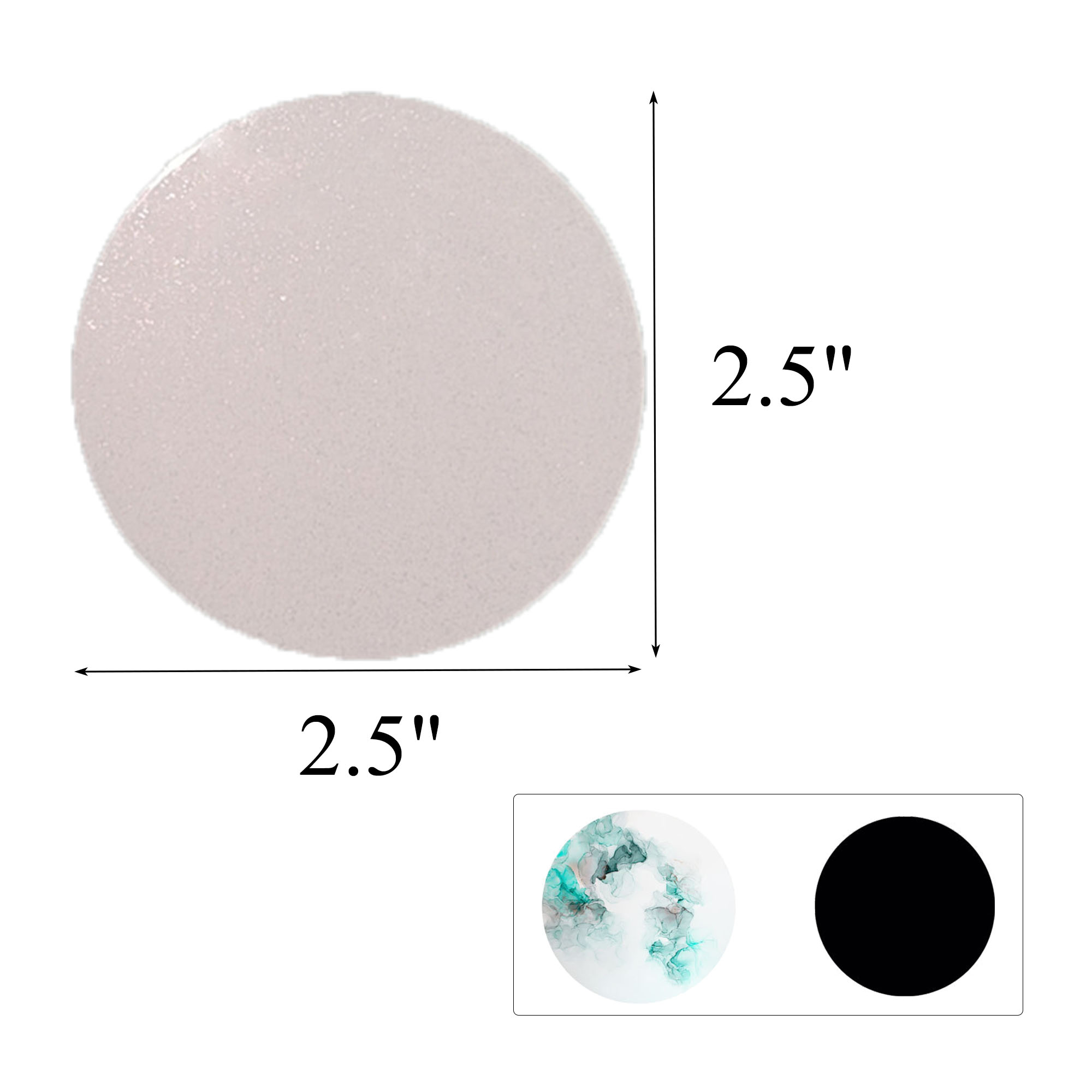 Custom Circular Refrigerator Magnets 3