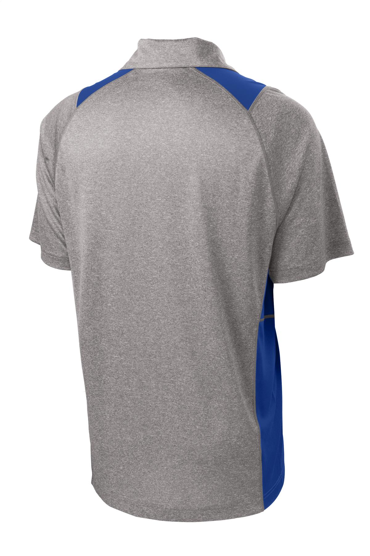Sport-Tek® Heather Colorblock Contender Polo 67