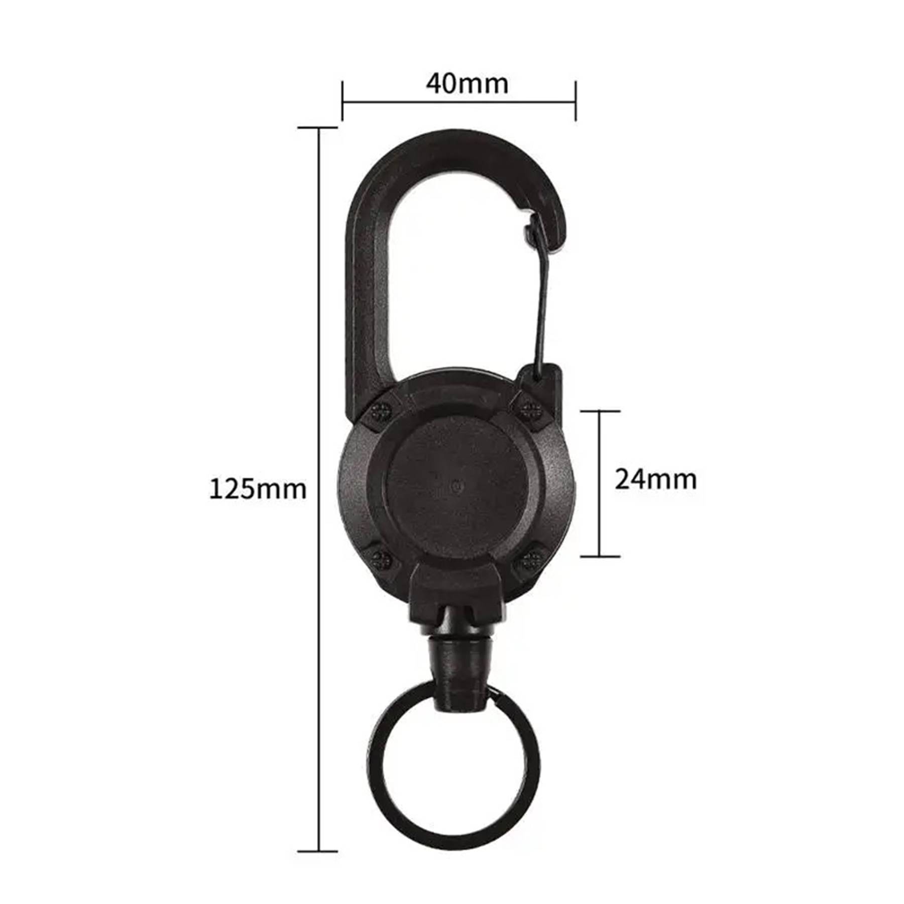 Retractable Keychain Wire Rope 2