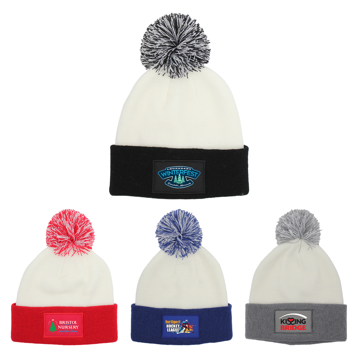 Color Pop Beanie, Full Color Digital