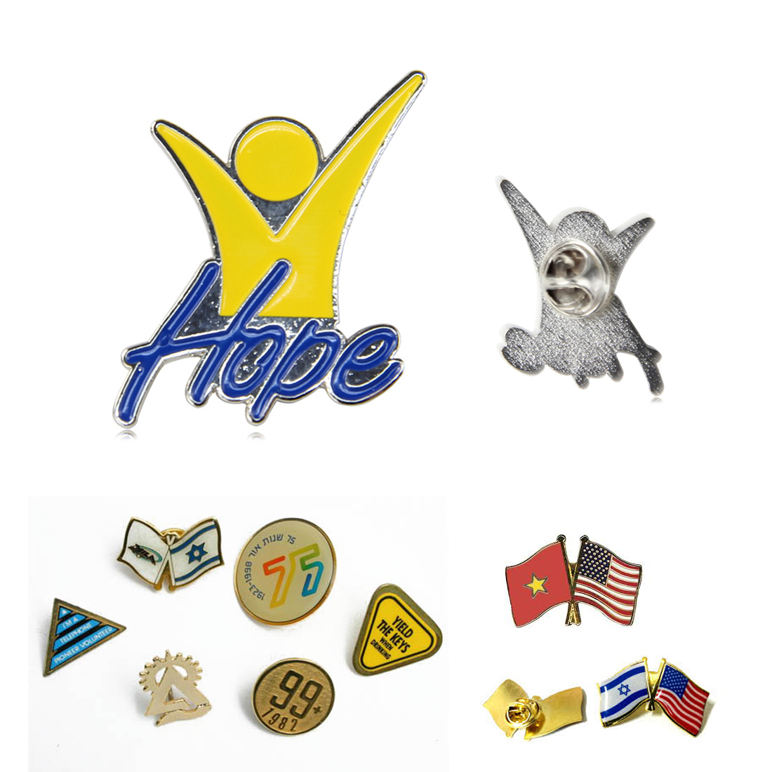 Custom Shape Lapel Pin Badge 1