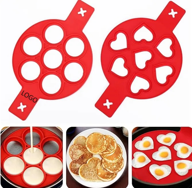 Silicone Pancake Maker with 7 Rings 6