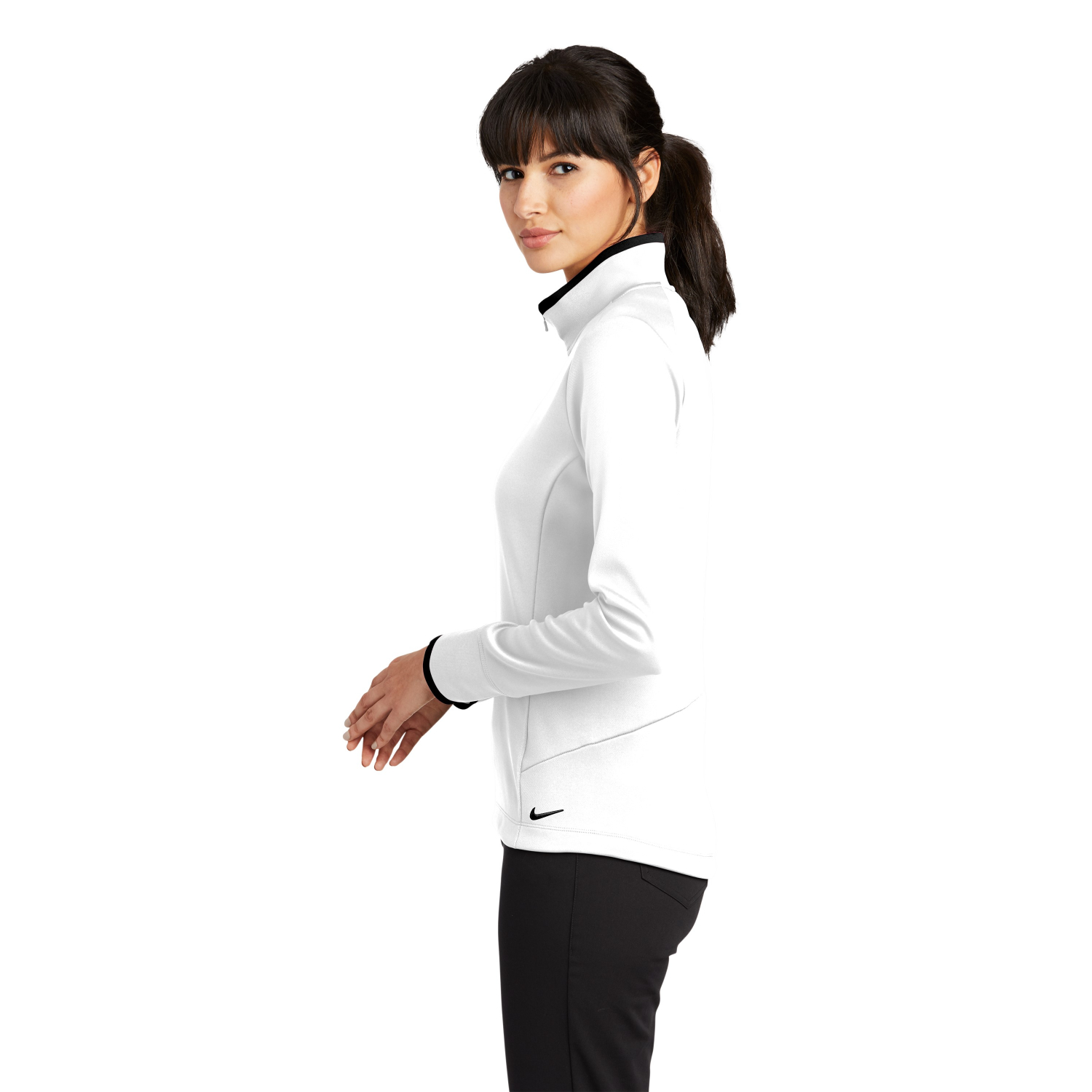 Nike Dry Element 1/2-Zip Cover-Up w/ Screen Print 5.5 oz. 12