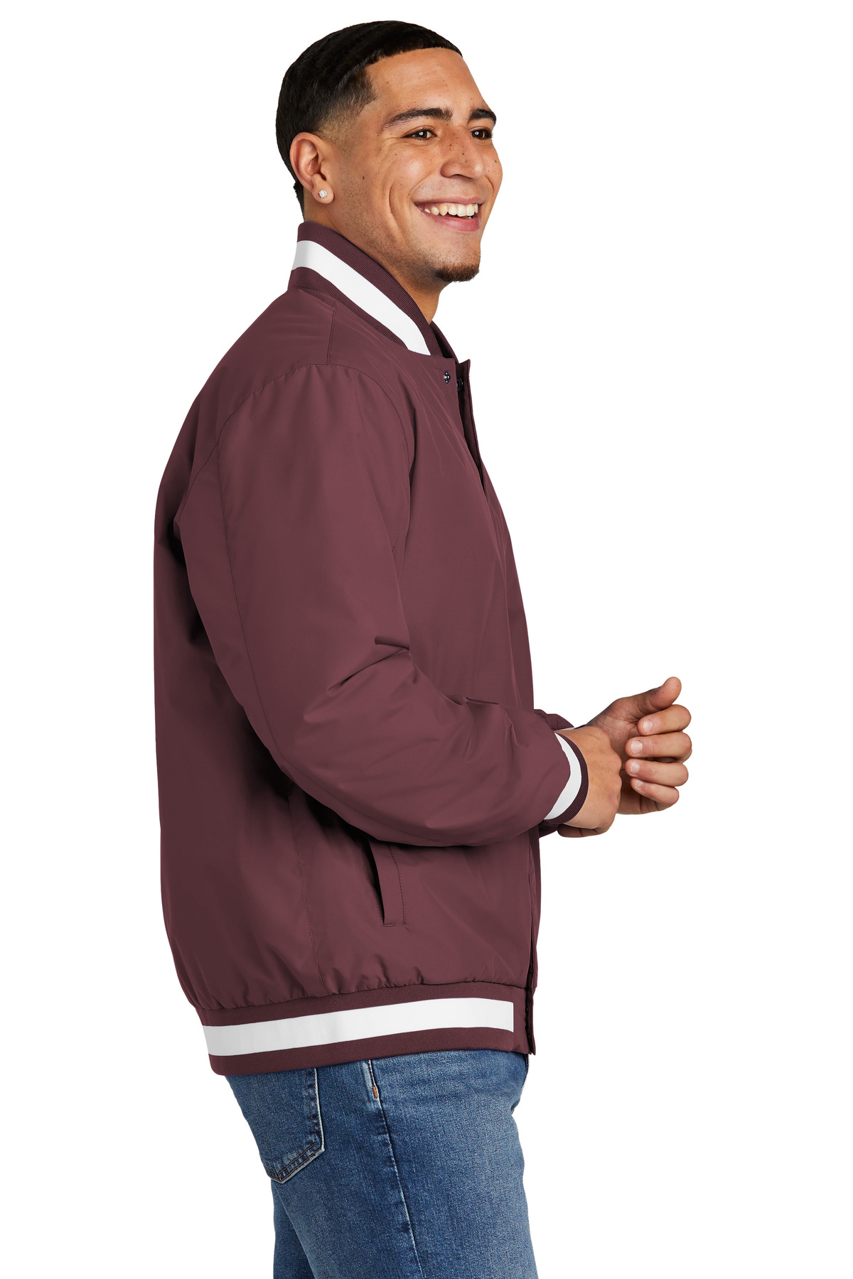 Sport-Tek Insulated Varsity Jacket JST58 57