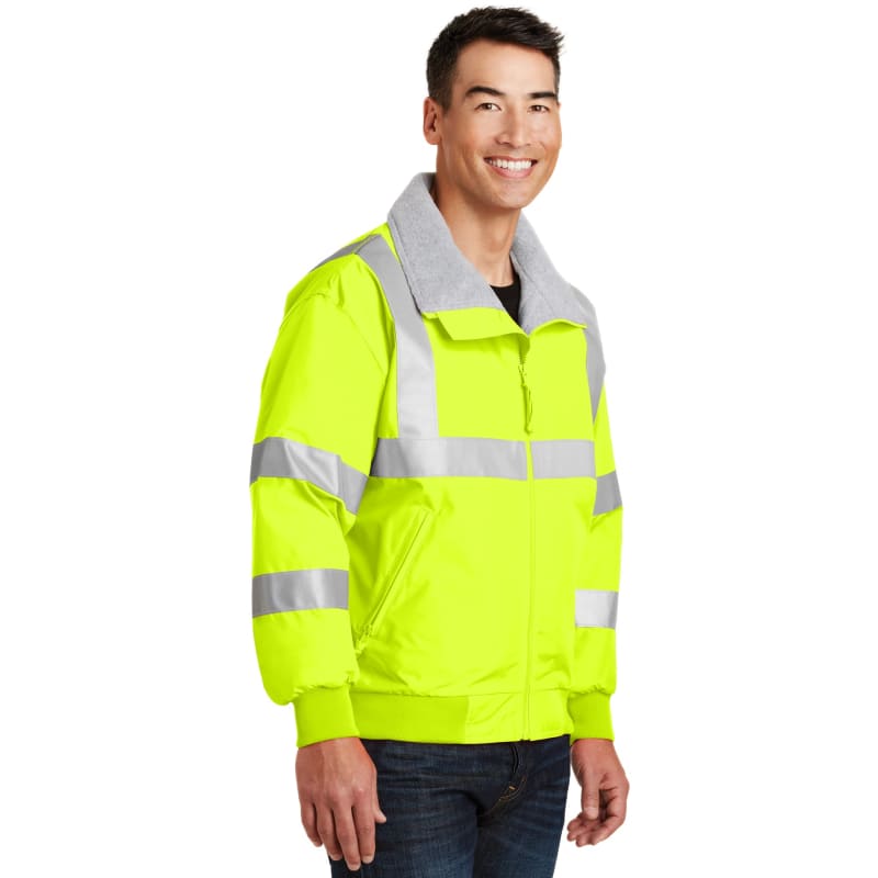 Port Authority Enhanced Visibility Challenger Jacket With Reflective Taping. 6