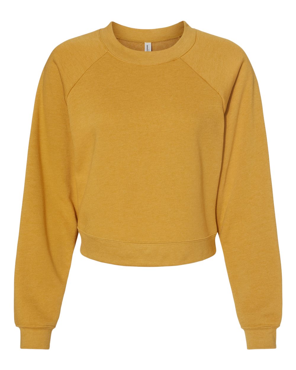 Women's Crop Raglan Crewneck Sweatshirt - 7505 14