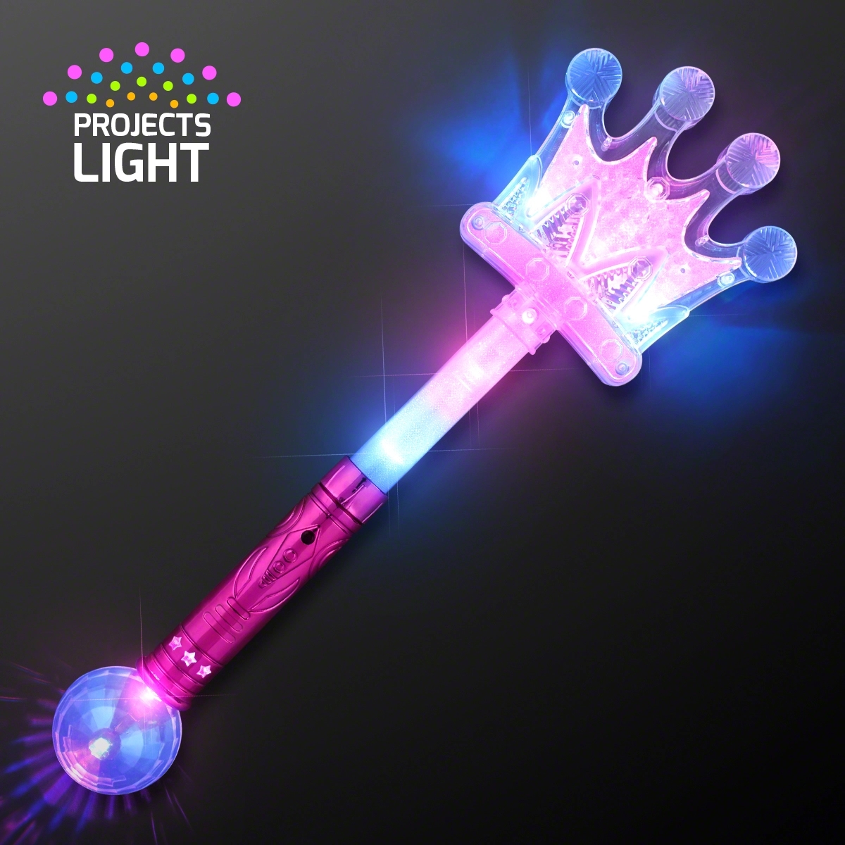 17.2" Light Up Toy Crown Wand 4