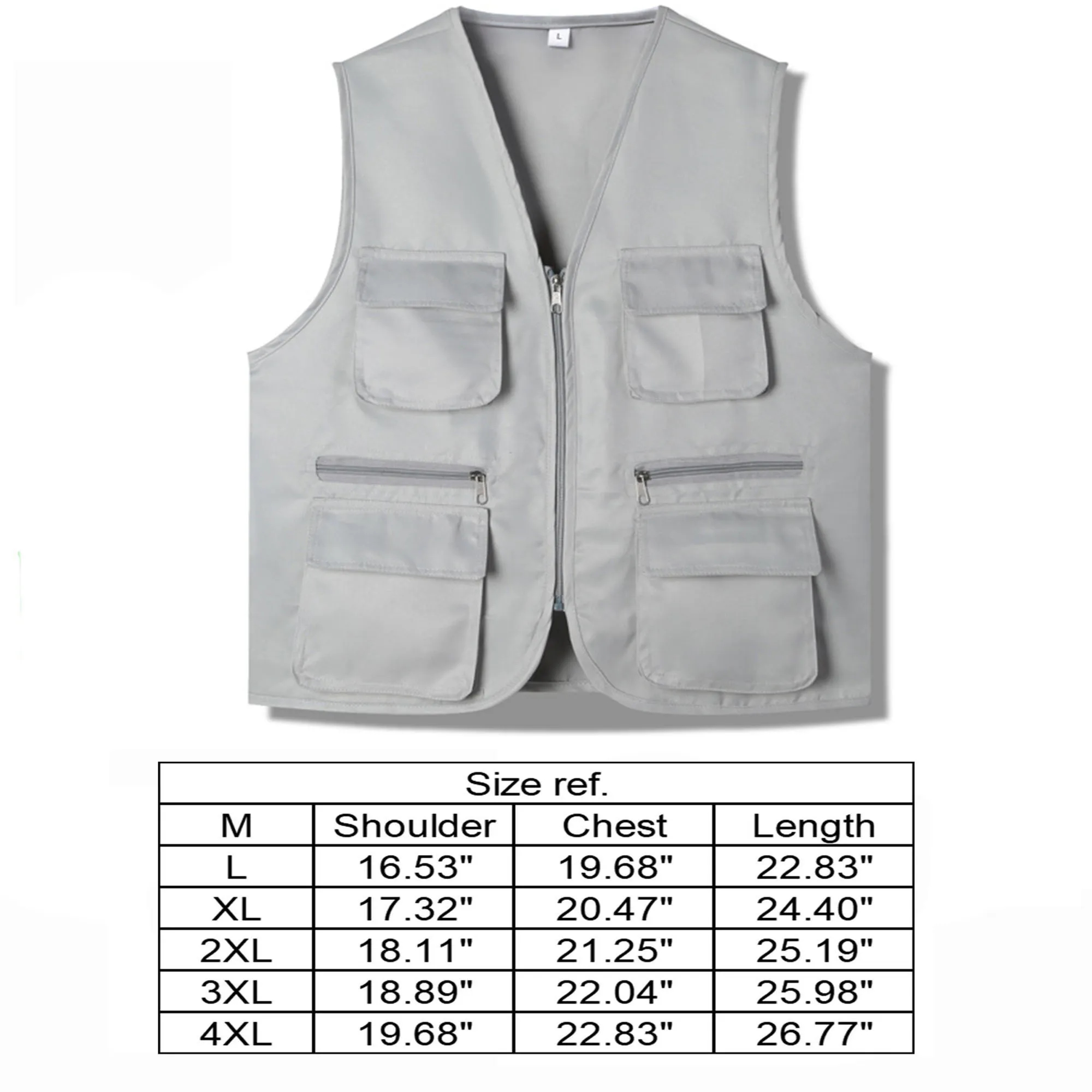 Summer Outdoor Work Safari Fishing Travel Photo Vest 4