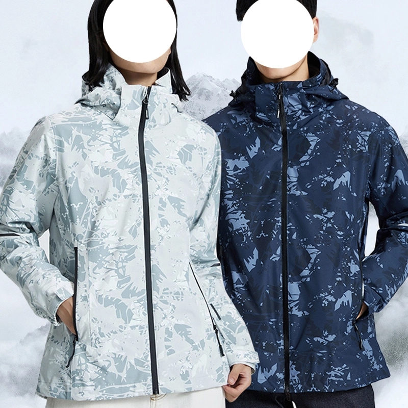 Waterproof Detachable 2-layer Hiking Jacket & Outdoor Coat 17