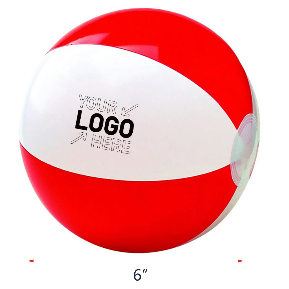 6" Colorful Beach Ball 4