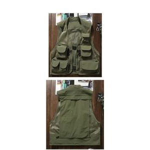 Zipper Front Black Safety Vest 8