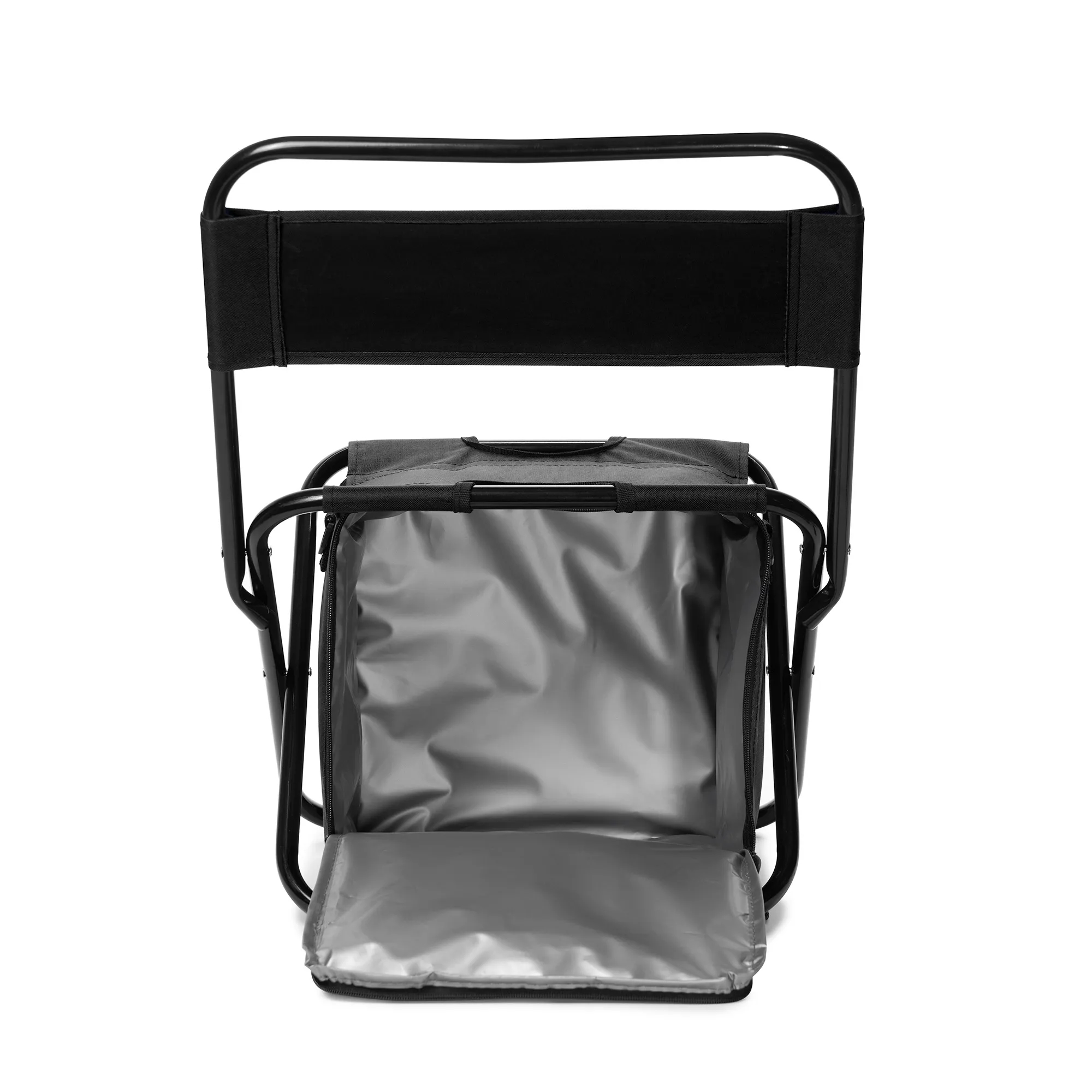 Folding Chair with 24 Can Cooler Bag & Pockets 5