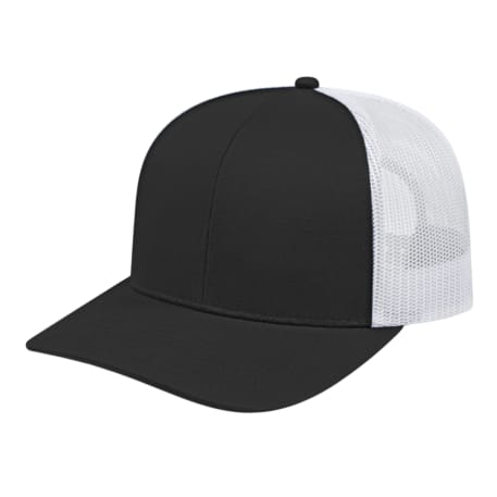 Cap America Poly/Cotton Trucker Mesh Back Cap 85