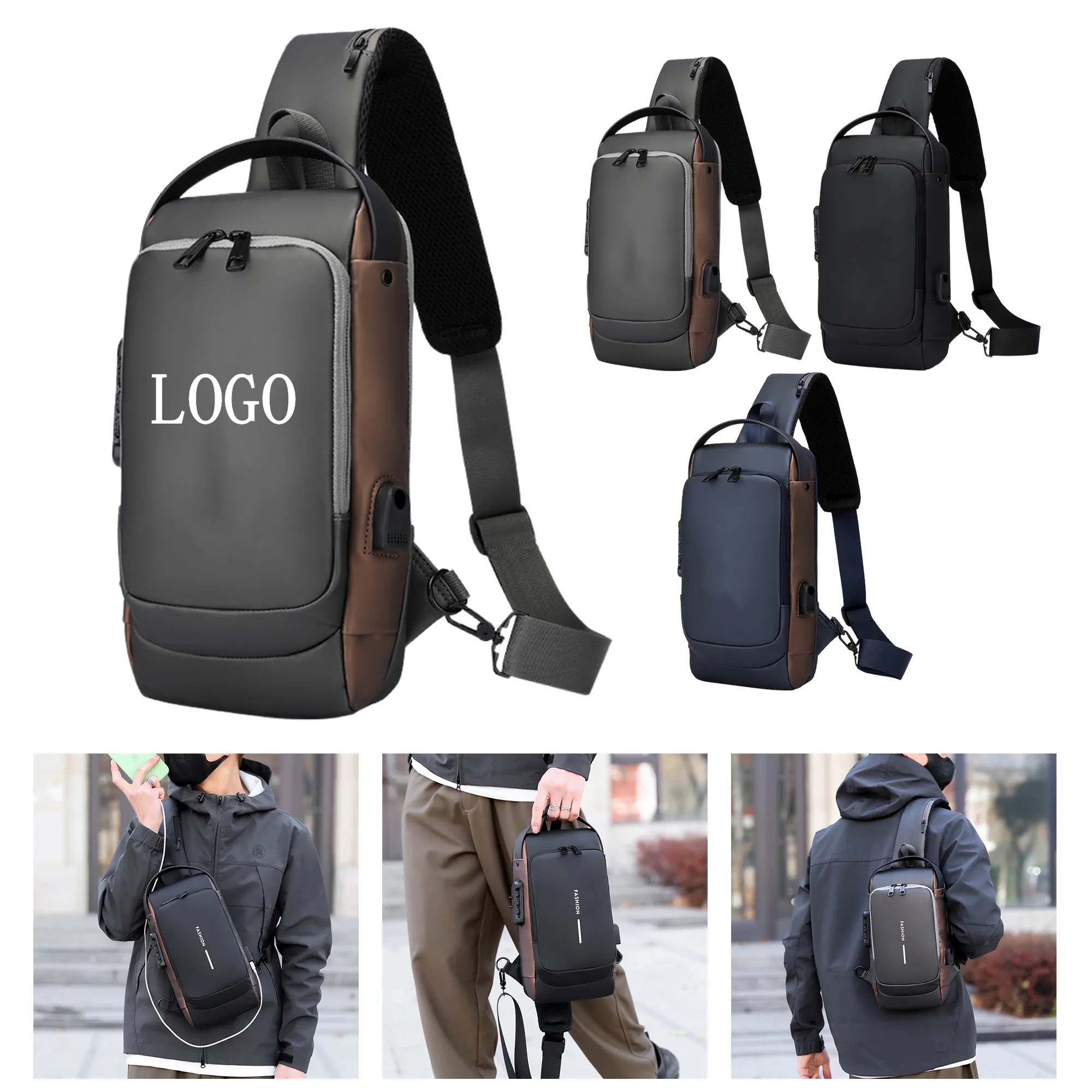 Anti-Theft Secure Chest Bag 4