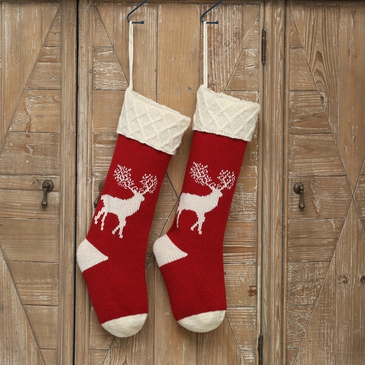 Knitted Christmas Stocking 3
