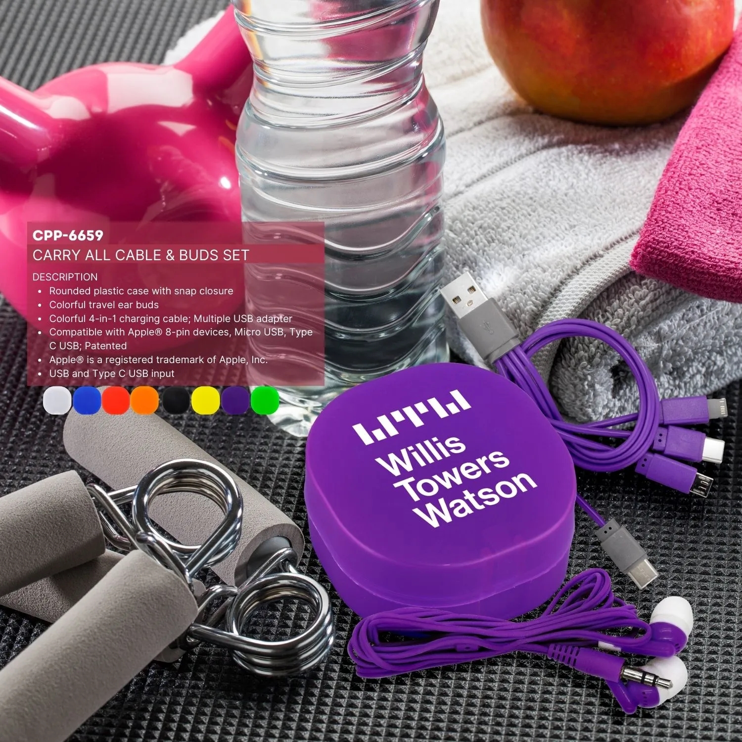 Carry All Cable & Buds Set 14