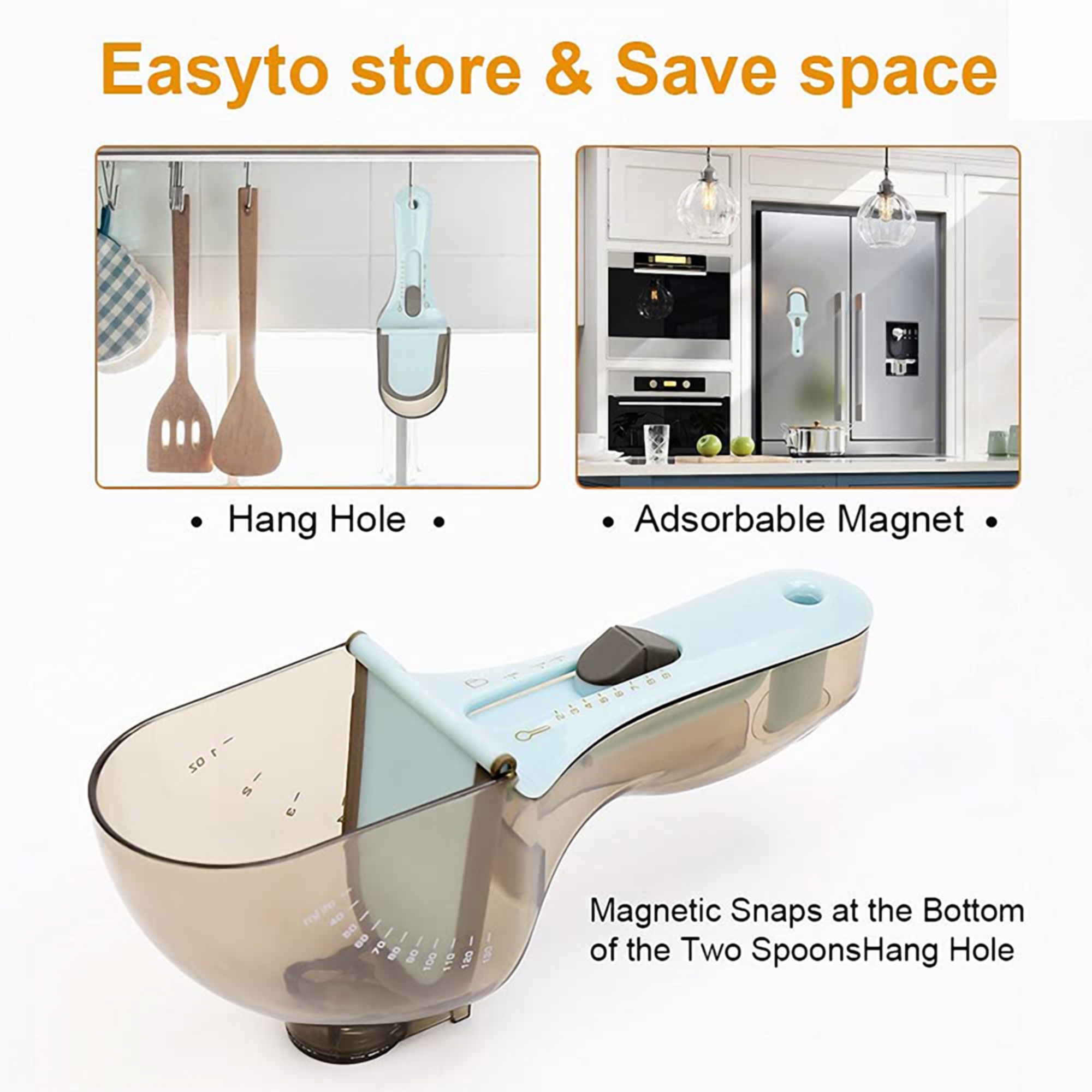 Adjustable Sliding Measuring Spoon 3