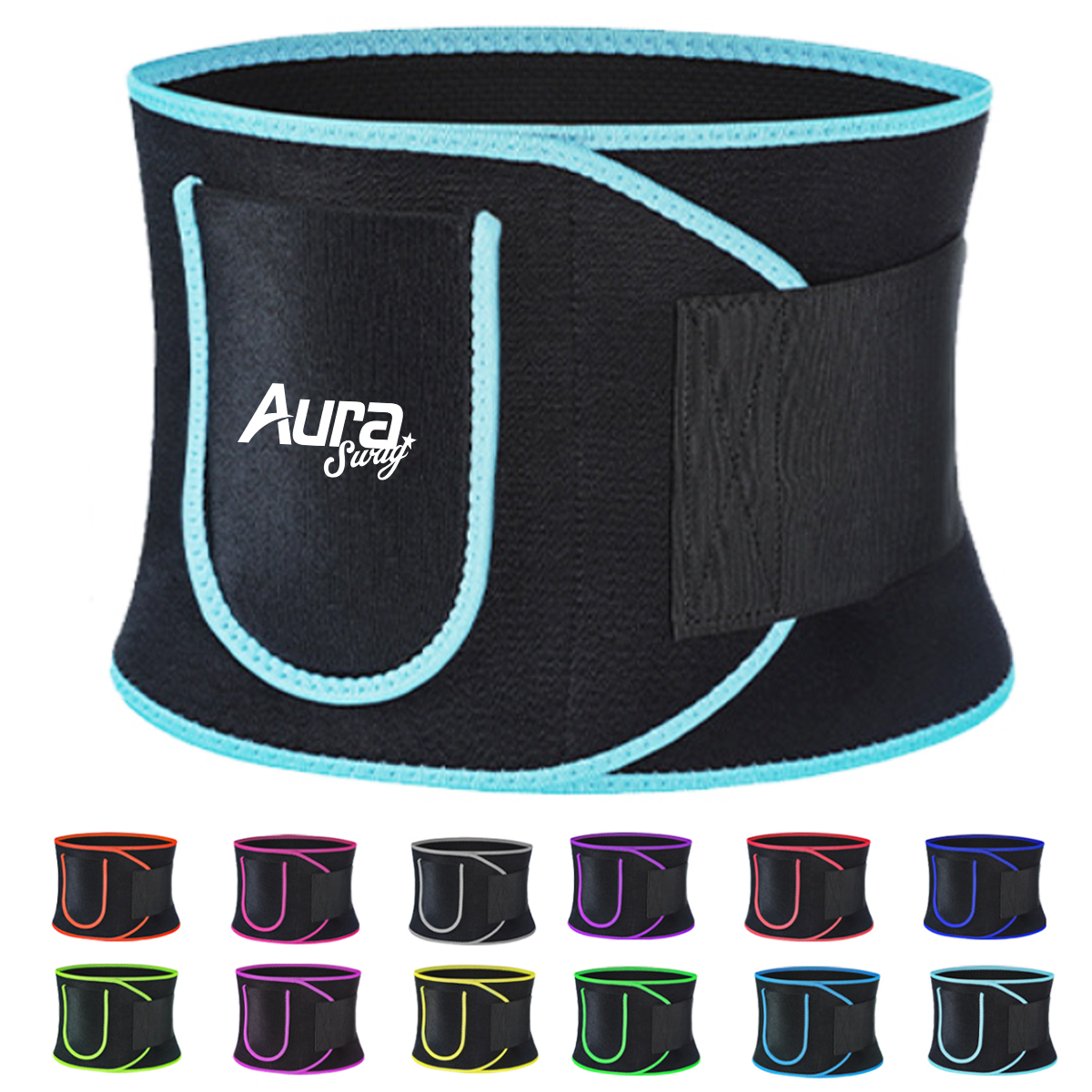 Adjustable Yoga Waist Trimmer Belt 5