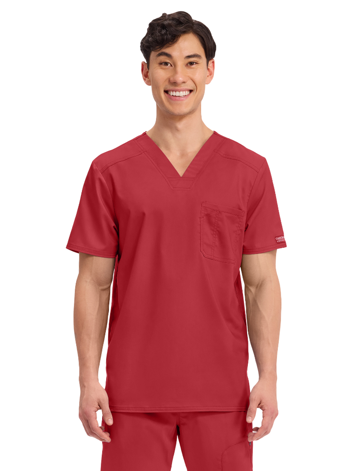 Cherokee - Workwear Revolution - Men's 1-Pocket Tuckable V-Neck Top 33