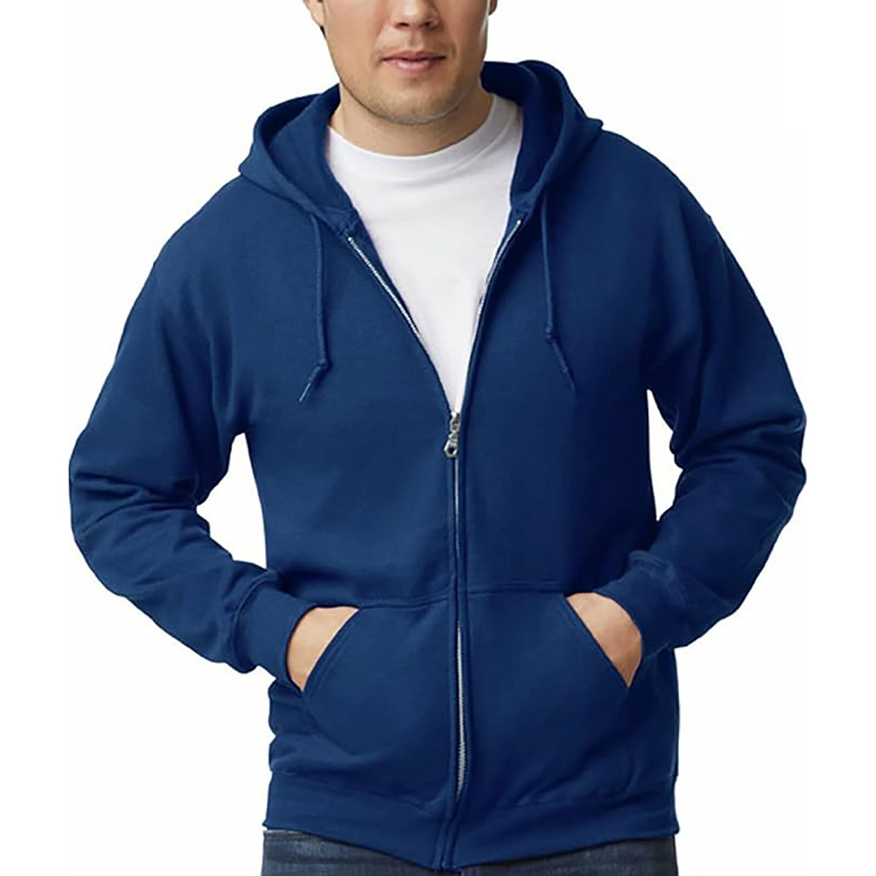 Men's Full Zip Hooded Sweatshirt, custom hoodie or sweatshirt with logo imprint 14