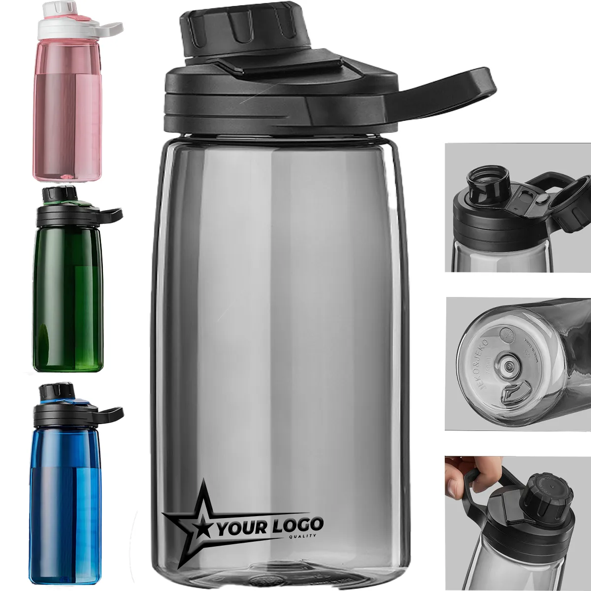 Lightweight Large Capacity Durable Leak Proof Sports Bottle 3