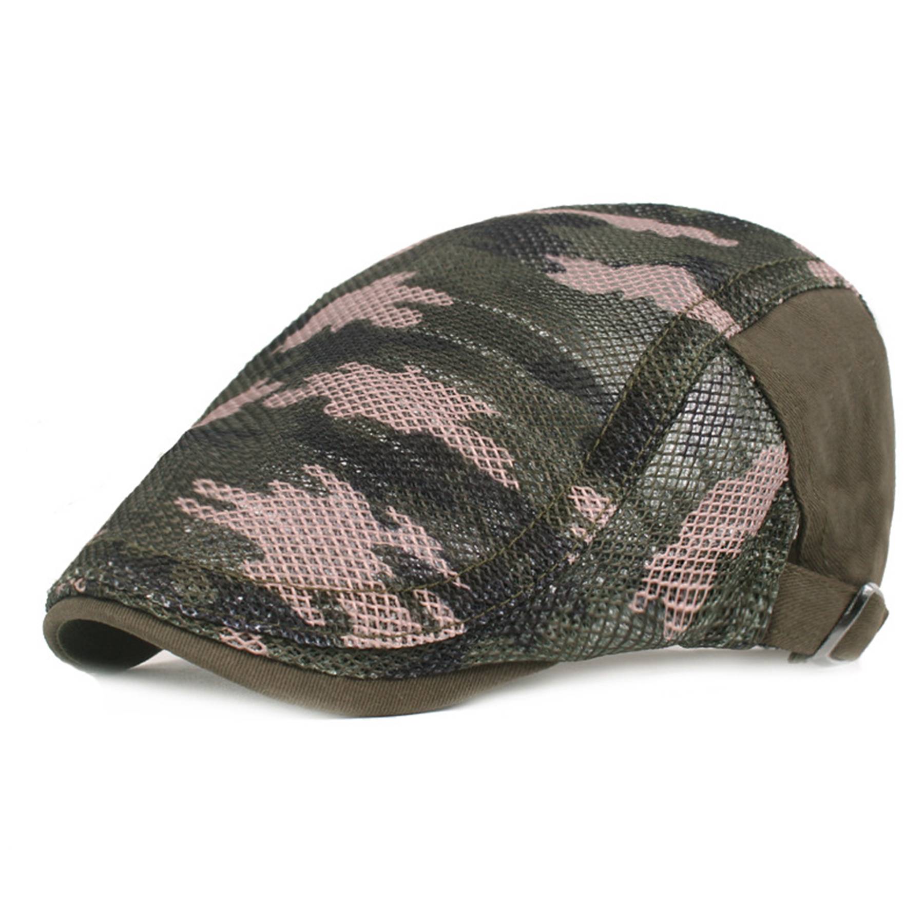 Camouflage Newsboy Flat Cap 3