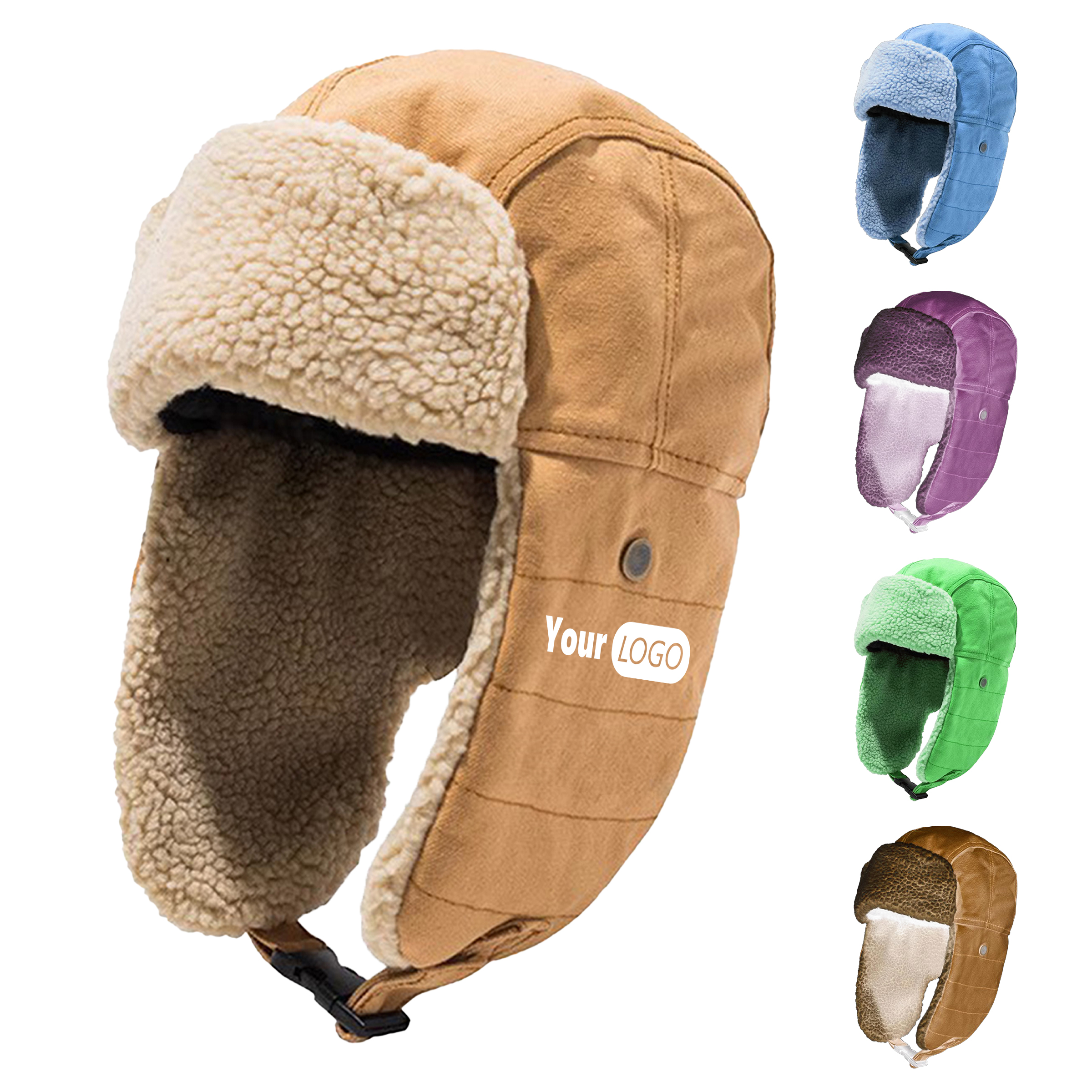 Cotton Velvet Riding Motorcycle Warm Hat 2