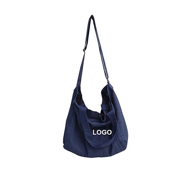Denim Tote Bag Classic Double-wear 2