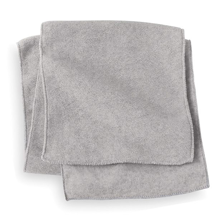 Gray Fleece Neck Scarf 2