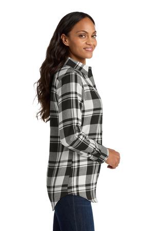 Women's Plaid Flannel Tunic