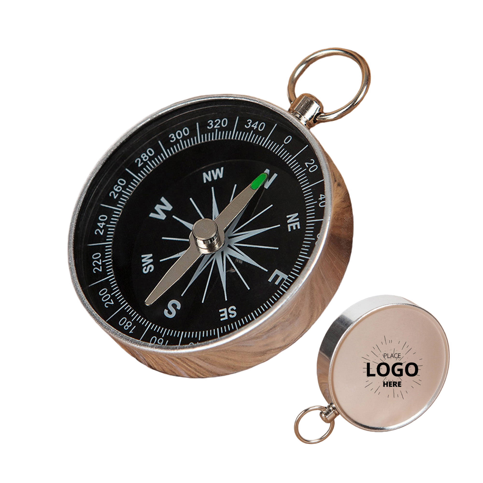 Portable Compass Keychain 3