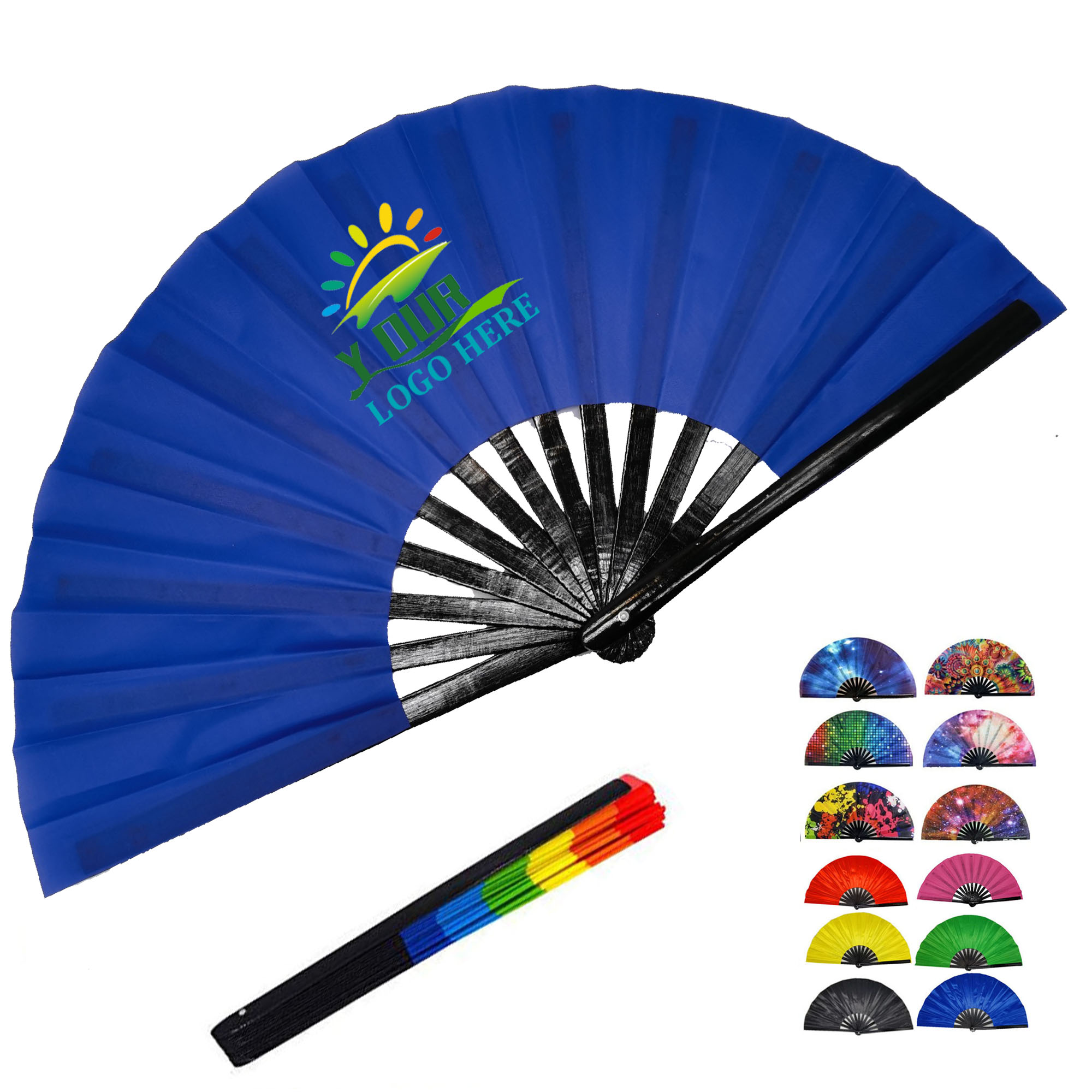 Funny Large Bamboo Fan 3