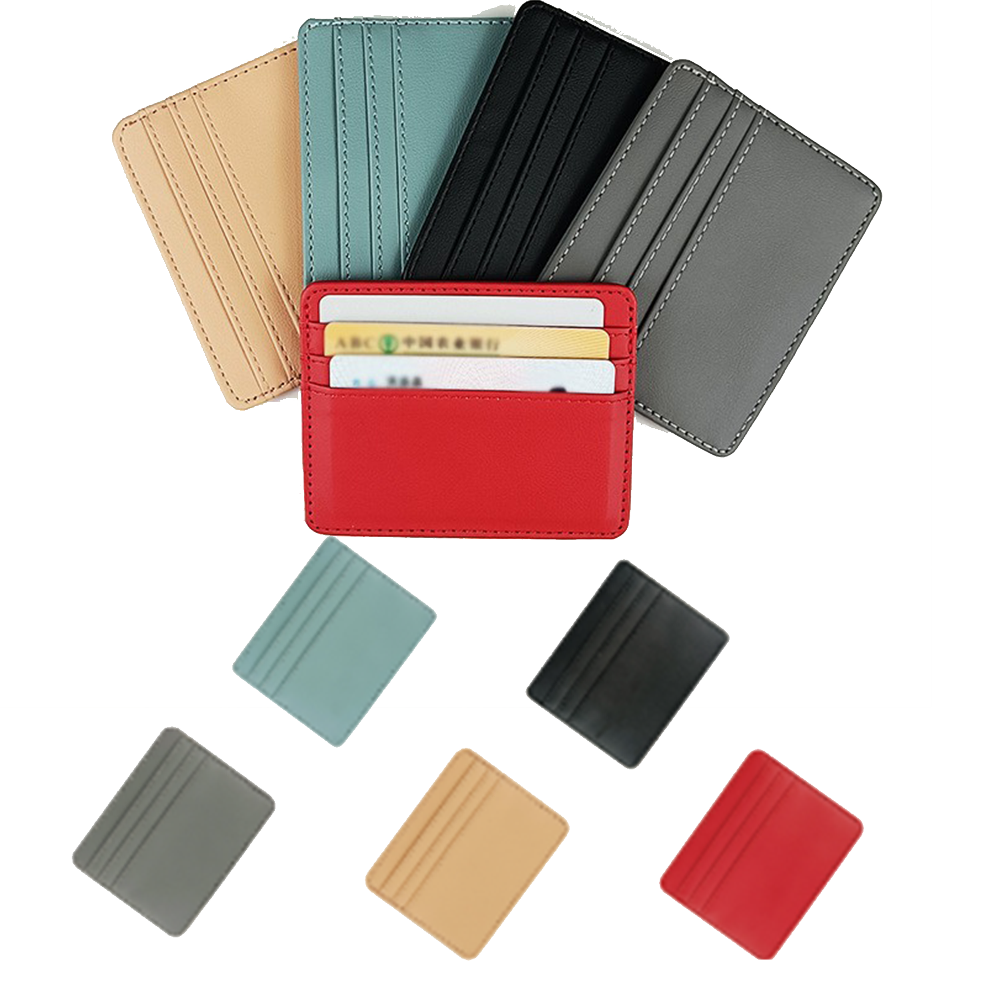 Gender-Neutral Quad Pocket Card Case 2